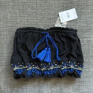 Size XS Free People Strapless Shirt